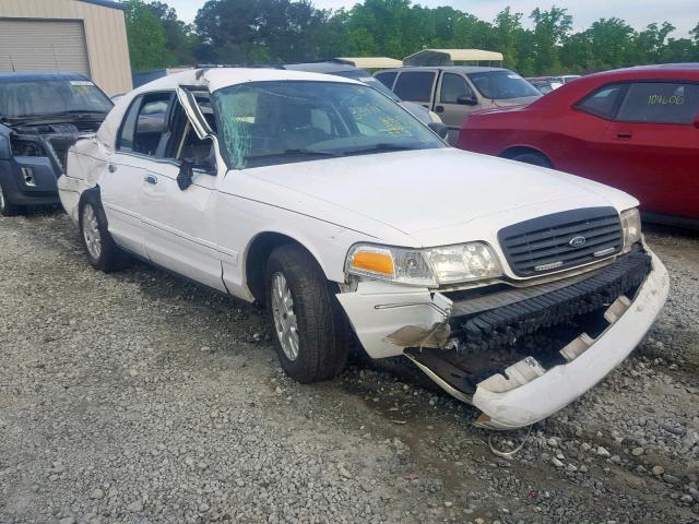 2FAFP74W95X154377 - 2005 FORD CROWN VICT WHITE photo 1