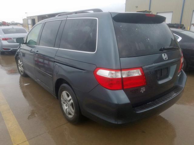 5FNRL38785B034620 - 2005 HONDA ODYSSEY EXL  photo 3