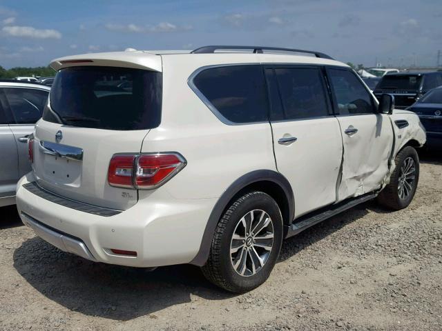 JN8AY2ND5J9051676 - 2018 NISSAN ARMADA SV WHITE photo 4