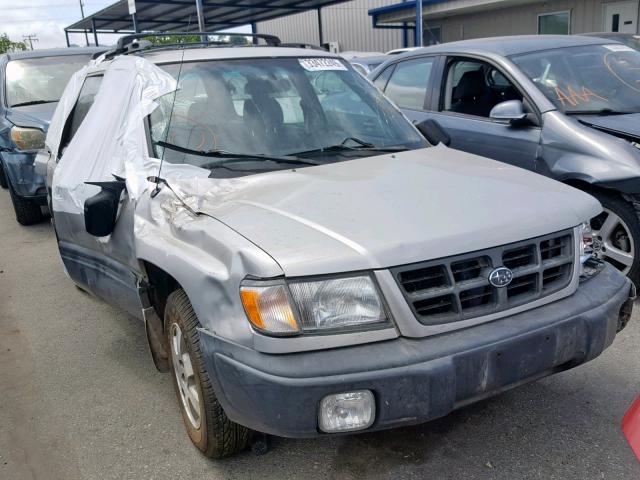 JF1SF6352XG747690 - 1999 SUBARU FORESTER L SILVER photo 1