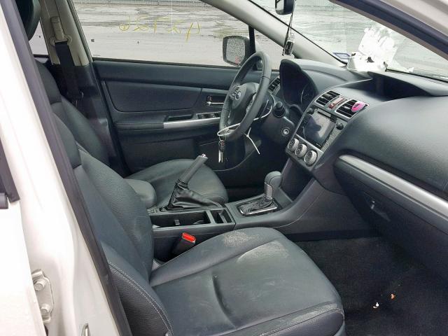 JF2GPAMC2F8265549 - 2015 SUBARU XV CROSSTR WHITE photo 5