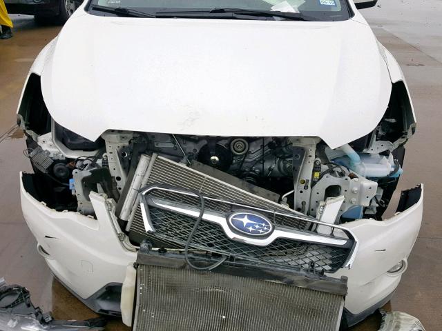 JF2GPAMC2F8265549 - 2015 SUBARU XV CROSSTR WHITE photo 9