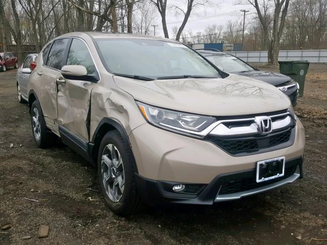 2HKRW2H8XJH694616 - 2018 HONDA CR-V EXL TAN photo 1