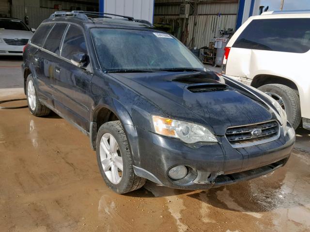 4S4BP67C464360540 - 2006 SUBARU LEGACY OUT BLACK photo 1