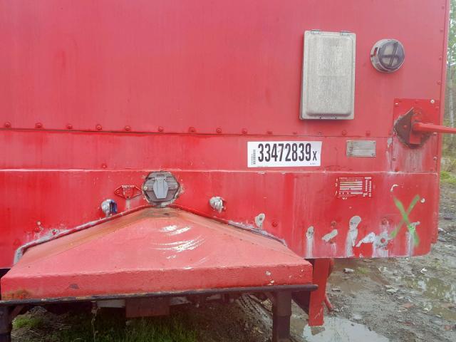 1C91ARC17NC002127 - 1992 TRAIL KING TRAILER RED photo 8