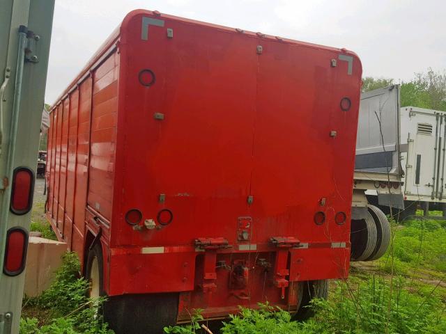 1M9RB1613NH043289 - 1992 TRAIL KING TRAILER RED photo 3