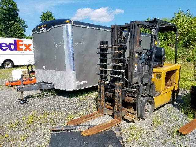 0000000A3EC340418 - 2002 CATE FORKLIFT YELLOW photo 1