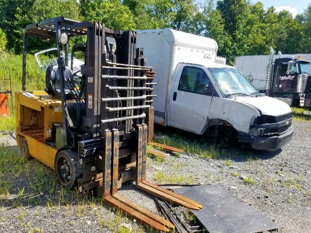 0000000A3EC340418 - 2002 CATE FORKLIFT YELLOW photo 2