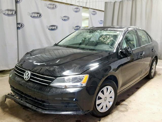 3VW2K7AJ5FM336202 - 2015 VOLKSWAGEN JETTA BASE 黑色 照片 2