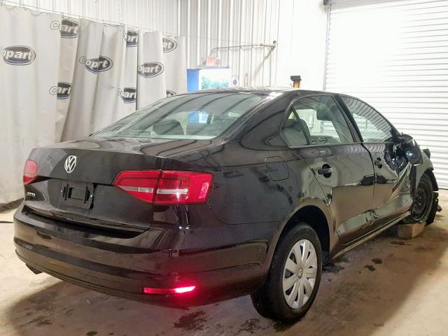 3VW2K7AJ5FM336202 - 2015 VOLKSWAGEN JETTA BASE 黑色 照片 4