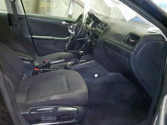 3VW2K7AJ5FM336202 - 2015 VOLKSWAGEN JETTA BASE 黑色 照片 5