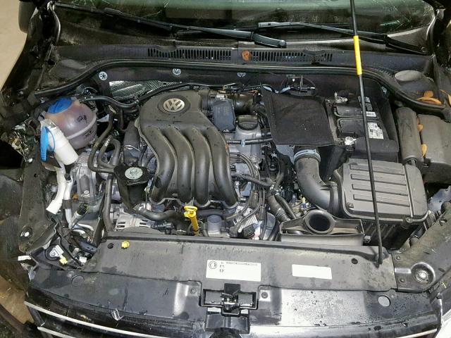 3VW2K7AJ5FM336202 - 2015 VOLKSWAGEN JETTA BASE 黑色 照片 7