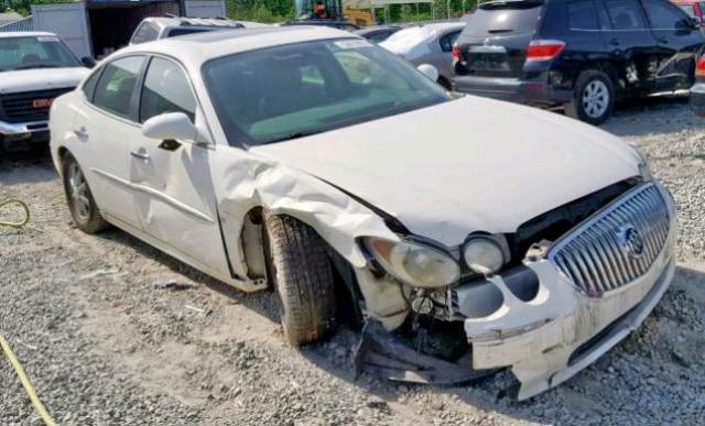 2G4WD582981195092 - 2008 BUICK LACROSSE C WHITE photo 1