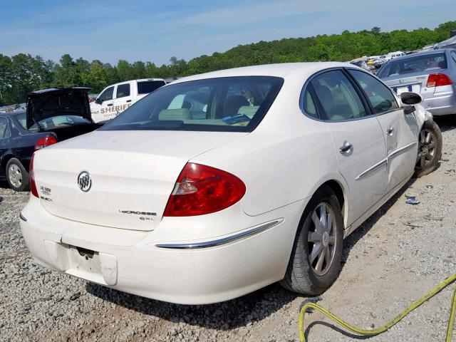 2G4WD582981195092 - 2008 BUICK LACROSSE C WHITE photo 4