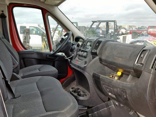 3C6TRVDG8GE134304 - 2016 RAM PROMASTER 红色 照片 5