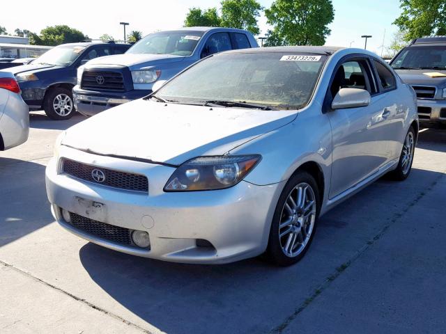 JTKDE177060113864 - 2006 TOYOTA SCION TC ვერცხლისფერი ფოტო 2