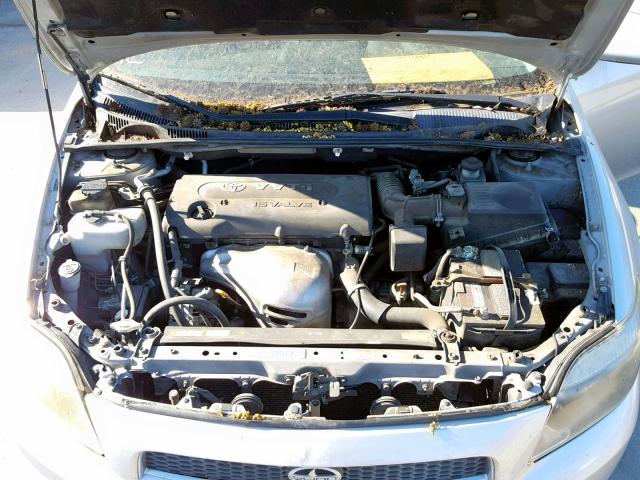 JTKDE177060113864 - 2006 TOYOTA SCION TC ვერცხლისფერი ფოტო 7