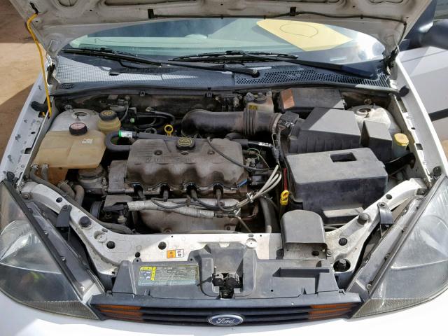 1FAFP33P63W299419 - 2003 FORD FOCUS LX WHITE photo 7