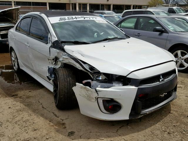 JA32U2FU2GU009836 - 2016 MITSUBISHI LANCER ES WHITE photo 1