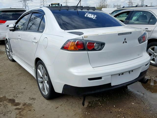 JA32U2FU2GU009836 - 2016 MITSUBISHI LANCER ES WHITE photo 3