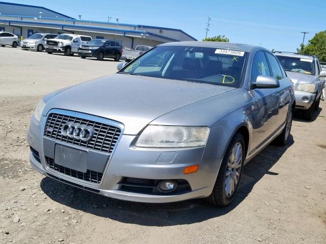 WAUDH74F38N001740 - 2008 AUDI A6 3.2 QUA GRAY photo 2