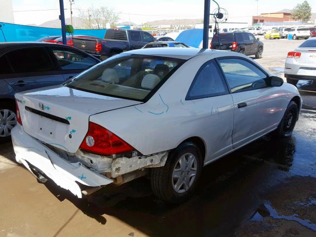 1HGEM22194L061249 - 2004 HONDA CIVIC DX V WHITE photo 4