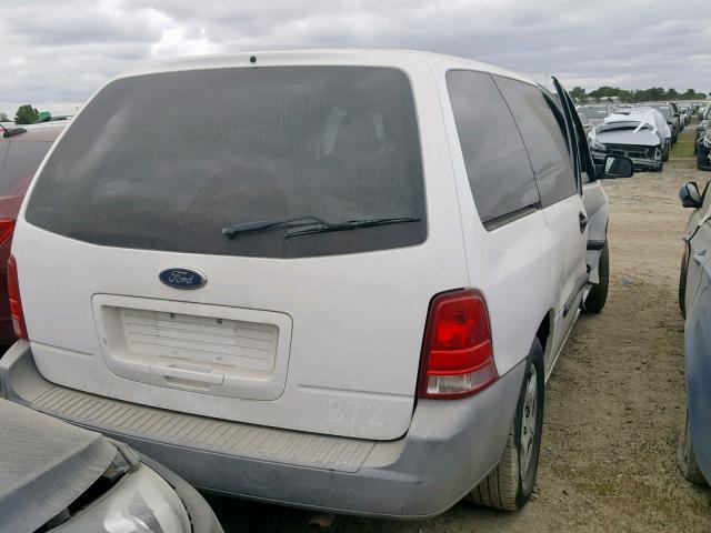 2FTZA54606BA24029 - 2006 FORD FREESTAR WHITE photo 4