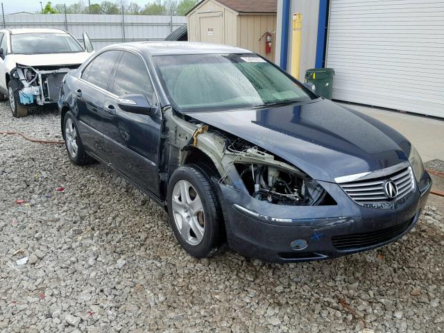 JH4KB165X5C021289 - 2005 ACURA RL CHARCOAL photo 1