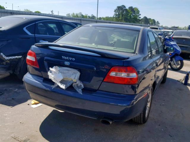 YV1VS29543F943465 - 2003 VOLVO S40 1.9T BLUE photo 4