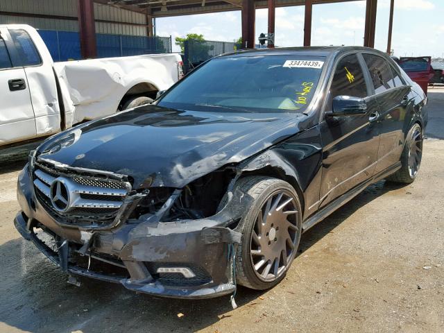 WDDHF5GB0BA471834 - 2011 MERCEDES-BENZ E 350 BLACK photo 2