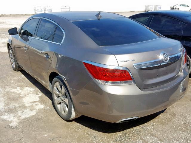 1G4GE5EV0AF291160 - 2010 BUICK LACROSSE C BROWN photo 3