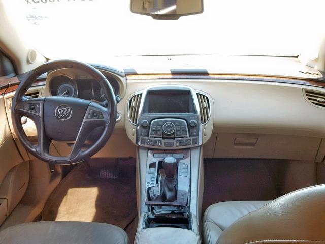 1G4GE5EV0AF291160 - 2010 BUICK LACROSSE C BROWN photo 9