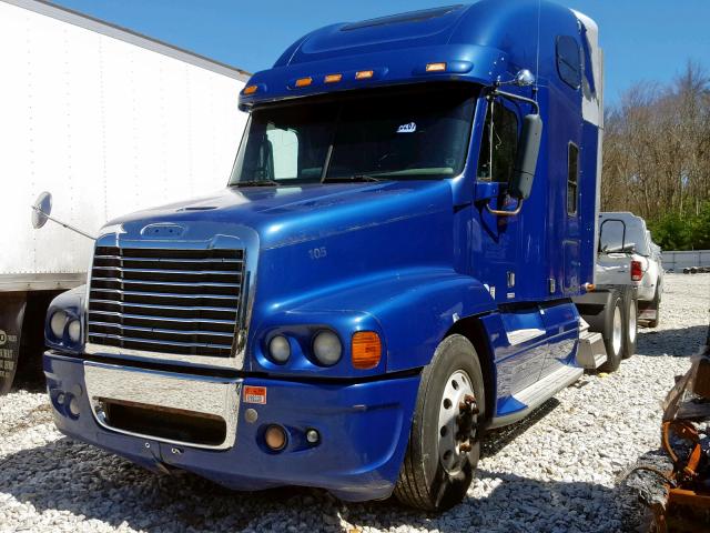 1FUJBBCK88LY43129 - 2008 FREIGHTLINER CONVENTION BLUE photo 2