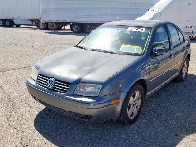 3VWSE69M04M117273 - 2004 VOLKSWAGEN JETTA GLS CHARCOAL photo 2