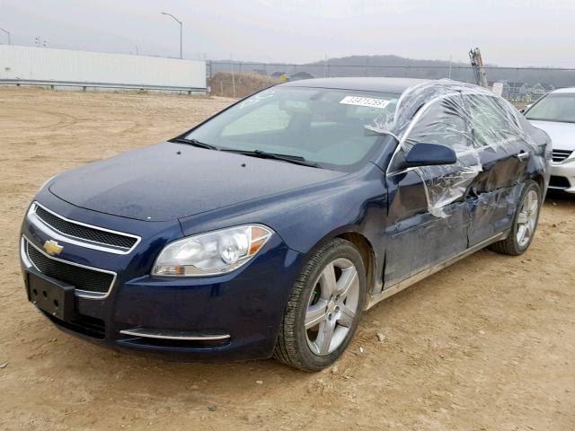 1G1ZC5E07CF255842 - 2012 CHEVROLET MALIBU 1LT 蓝色 照片 2