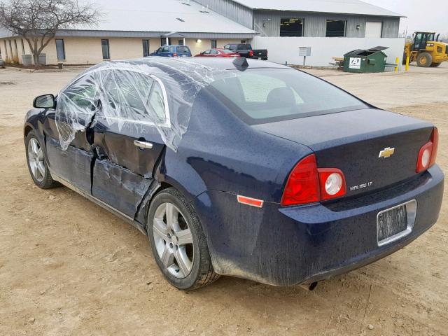 1G1ZC5E07CF255842 - 2012 CHEVROLET MALIBU 1LT 蓝色 照片 3