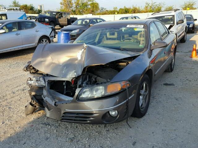 1G2HX54K7Y4228237 - 2000 PONTIAC BONNEVILLE GRAY photo 2