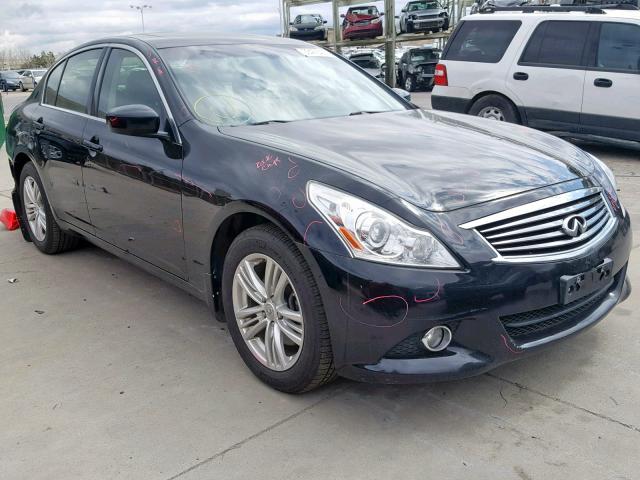 JN1CV6AR5DM355892 - 2013 INFINITI G37 BLACK photo 1