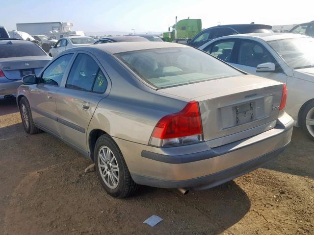 YV1RS61T232259766 - 2003 VOLVO S60 TAN photo 3