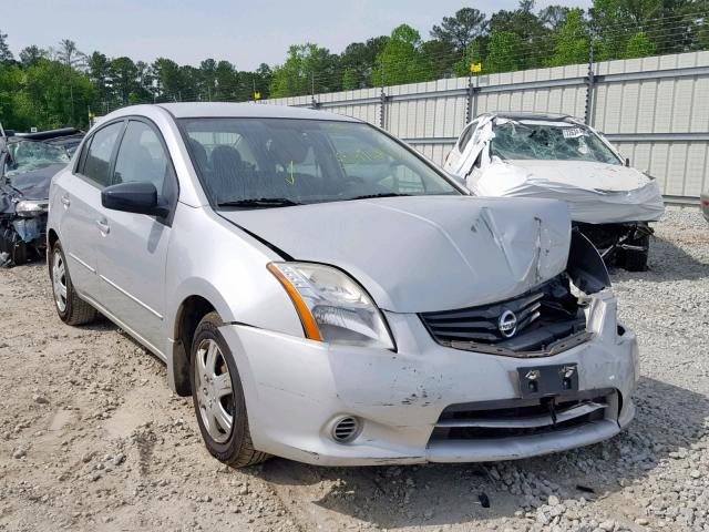 3N1AB6AP6CL703528 - 2012 NISSAN SENTRA 2.0 SILVER photo 1