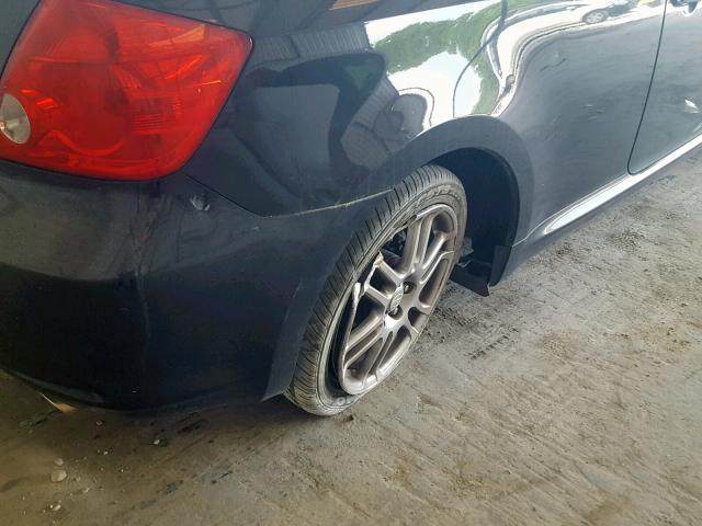 JTKDET77750039387 - 2005 TOYOTA SCION TC BLACK photo 9