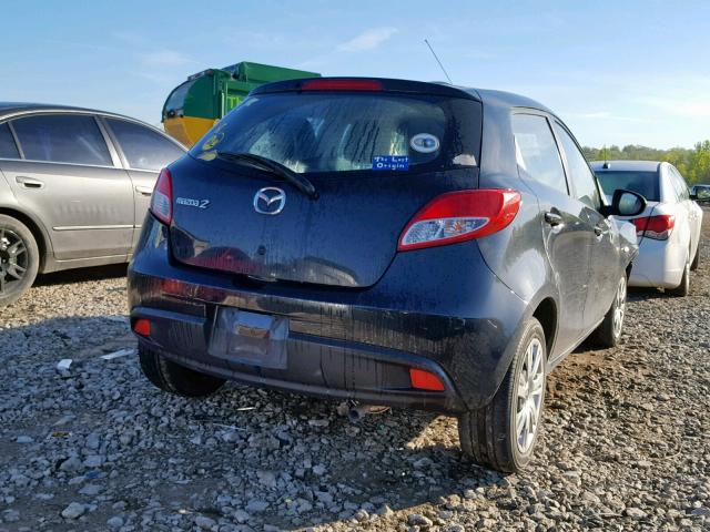 JM1DE1KY8E0183201 - 2014 MAZDA MAZDA2 SPO BLACK photo 4