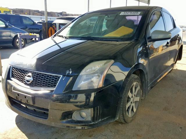 3N1AB6AP6CL668649 - 2012 NISSAN SENTRA 2.0 BLACK photo 2