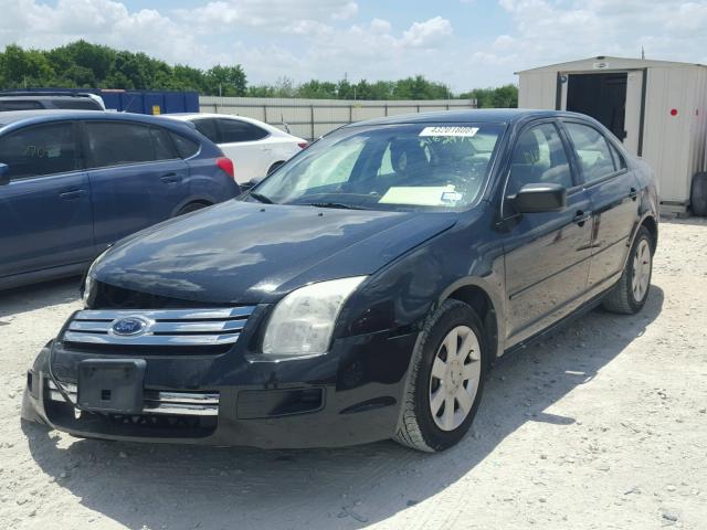 3FAHP06Z99R218297 - 2009 FORD FUSION S BLACK photo 2