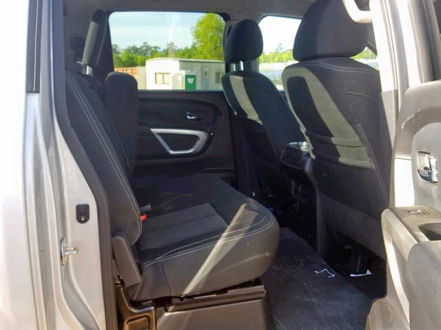 1N6AA1E68JN530111 - 2018 NISSAN TITAN SV SILVER photo 6