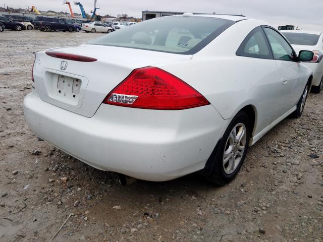 1HGCM72687A015735 - 2007 HONDA ACCORD EX  photo 4