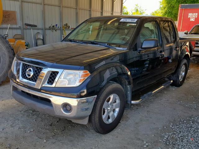 1N6AD07U39C419776 - 2009 NISSAN FRONTIER C BLACK photo 2