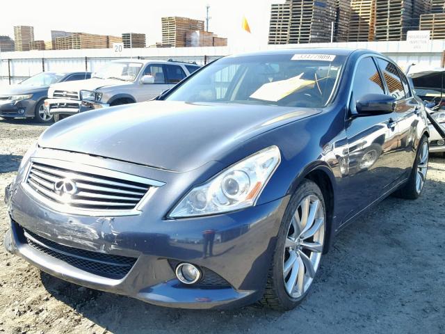 JN1CV6AP7DM714254 - 2013 INFINITI G37 BASE CHARCOAL photo 2