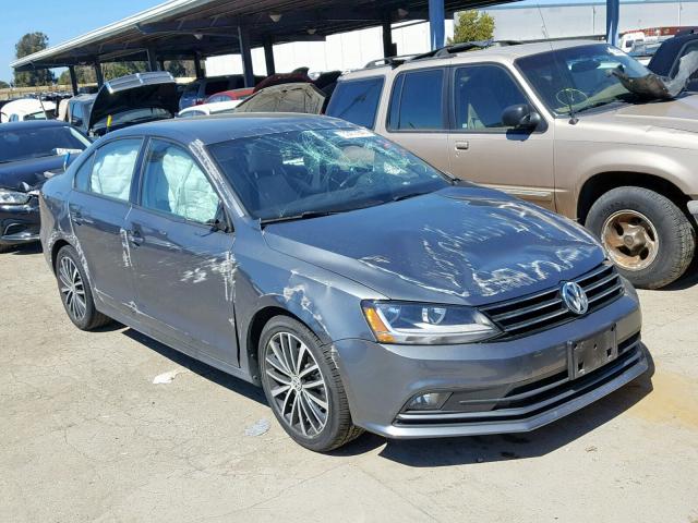 3VWD17AJ3HM408917 - 2017 VOLKSWAGEN JETTA SPOR GRAY photo 1