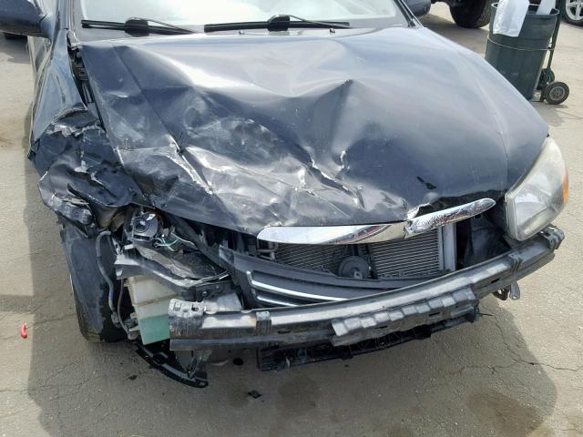 KNAFE221895624963 - 2009 KIA SPECTRA EX BLACK photo 9